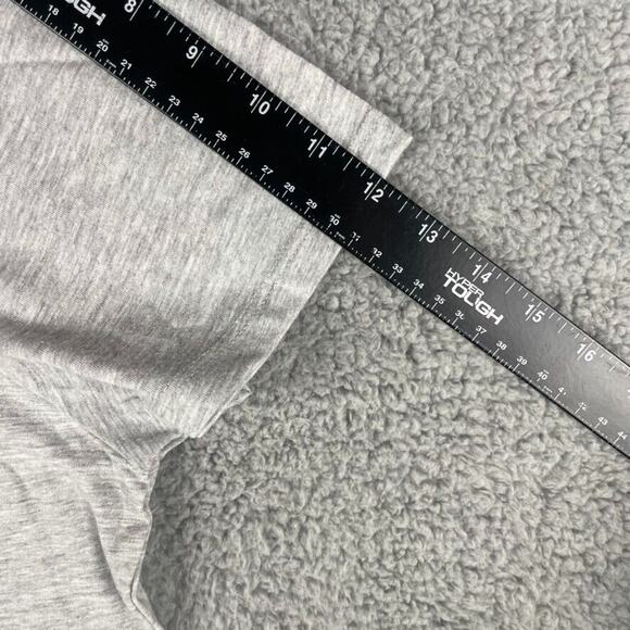 Hybrid Apparel Women's X-Large Gray Mommy Needs Caffeine Graphic SL Shirt XL - Picture 7 of 8